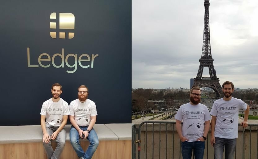 Посещение офиса Ledger во Франции 