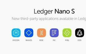 Ledger добавил поддержку EOS, Waves и еще шести криптовалют